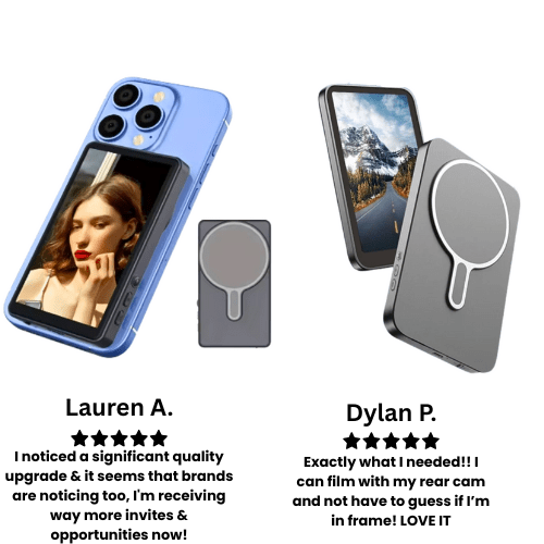 CreatorLens Wireless Phone Magnetic Selfie Screen for Rear CameraCreator Lens